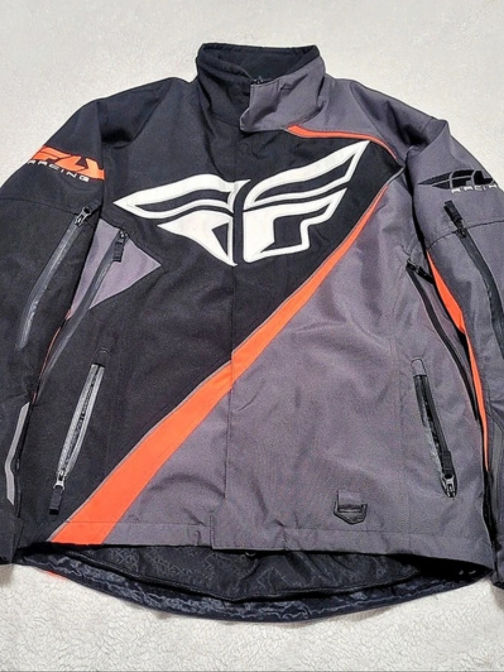 Fly Racing Patrol Softshell Jacket Color Block Size Large - Picture 2 of 10